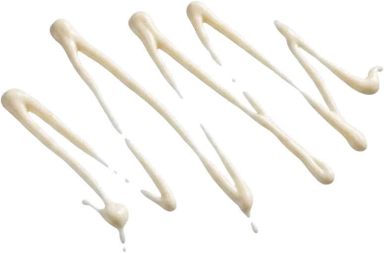 Garlic sauce drizzle